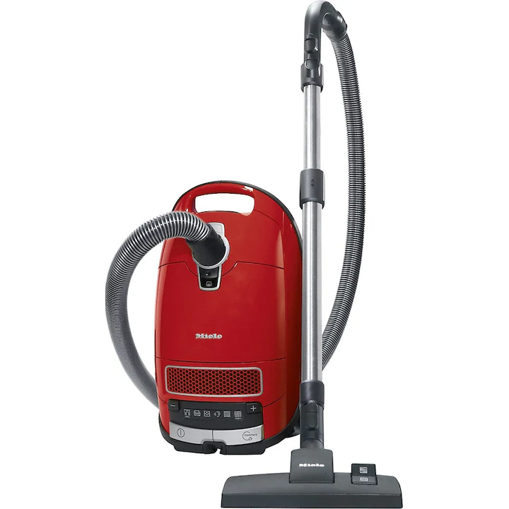 aspirator marca miele de culoare rosie
