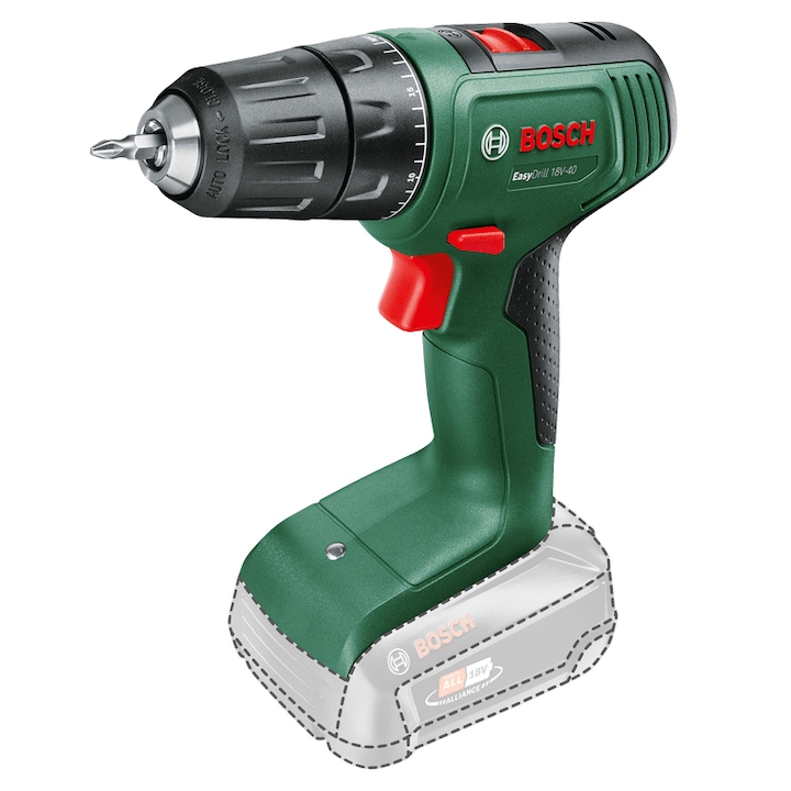 bormasina cu acumulator bosch easydrill verde