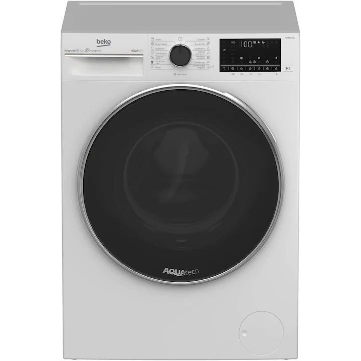 masina de spalat rufe Beko silentioasa, cu steamcure, 1400rpm