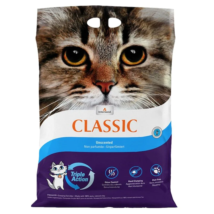 nisip intersand, fara parfum, putere mare de absorbtie