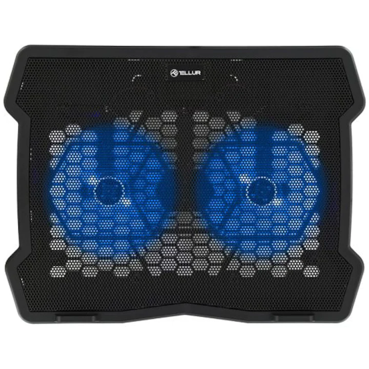 cooler laptop cu 2 ventilatoare