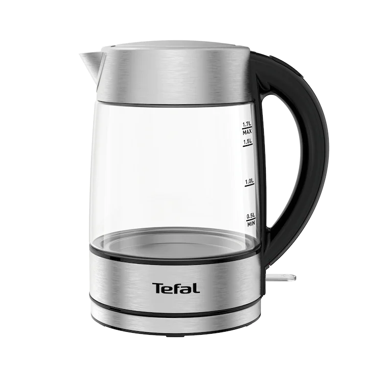 fierbator Tefal din sticla, 1.7L
