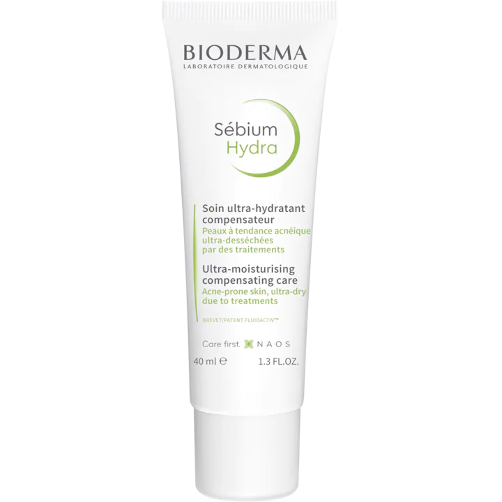crema hidratanta Bioderma pentru ten acneic si sensibil
