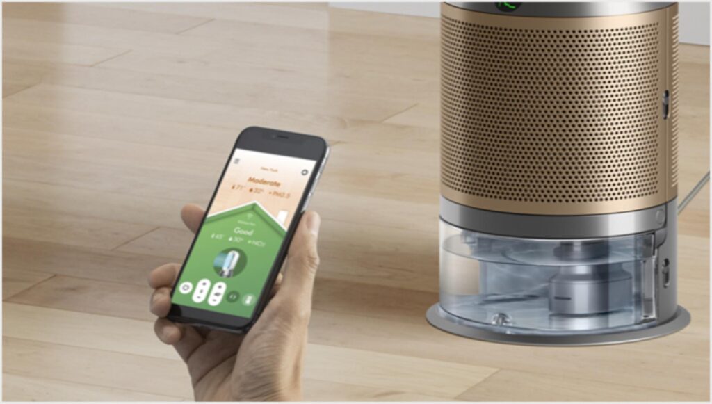 aplicatie purificator dyson ph04