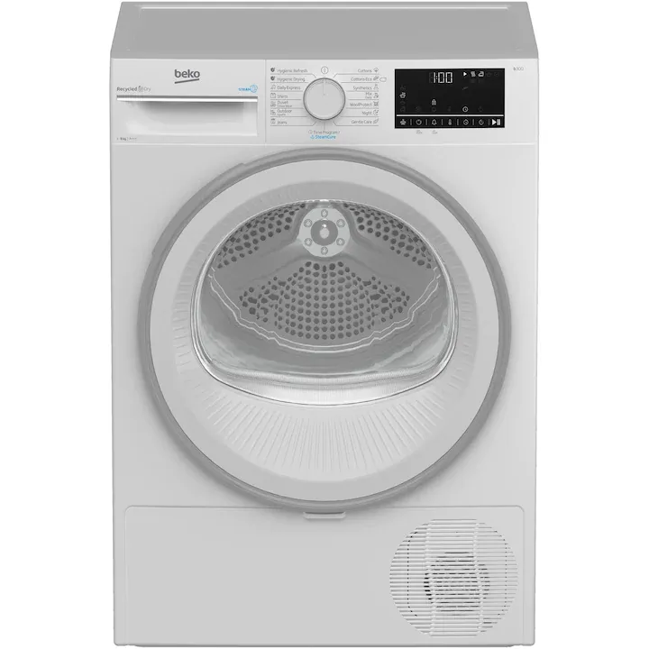 uscator rufe Beko B3T42242 cu 15 programe si motor silentios