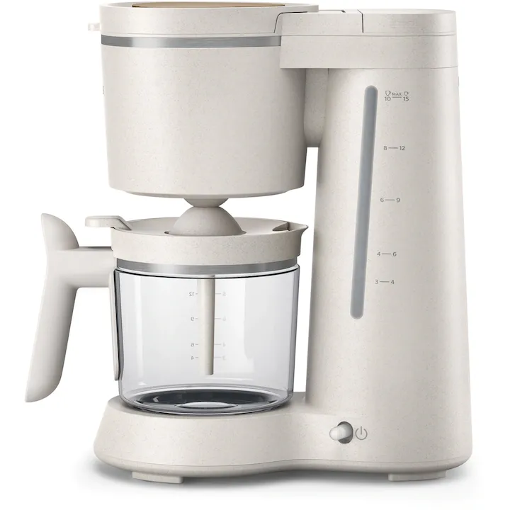 cafetiera Philips Conscious Collection alba din plastic