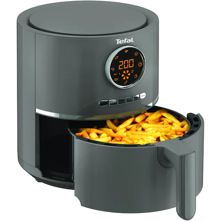 friteuza Tefal Ultra Fry Digital cu timer, gri