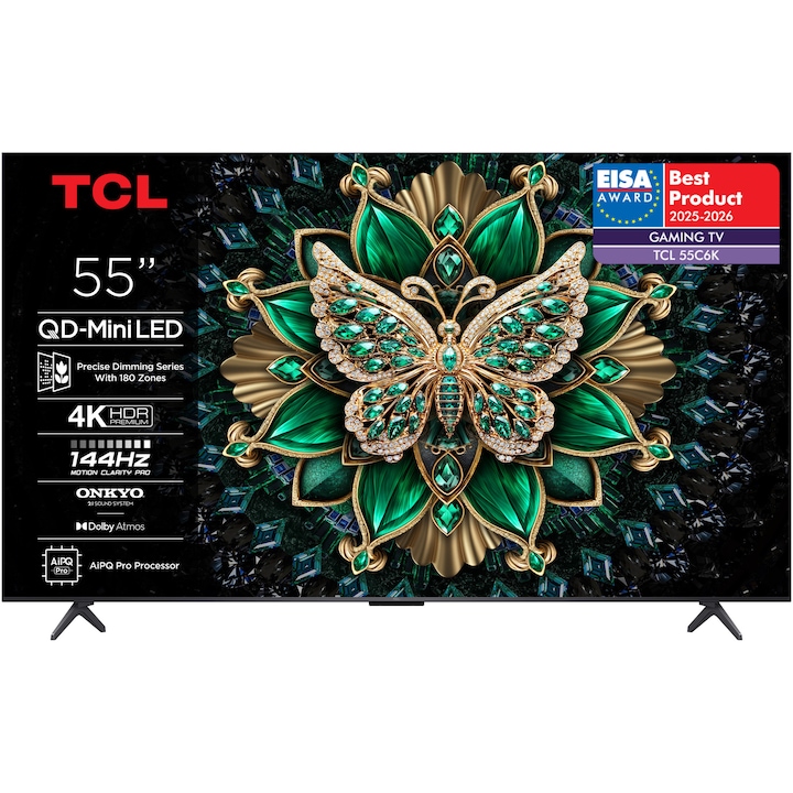 Televizor TCL QD-MiniLed 55C6K