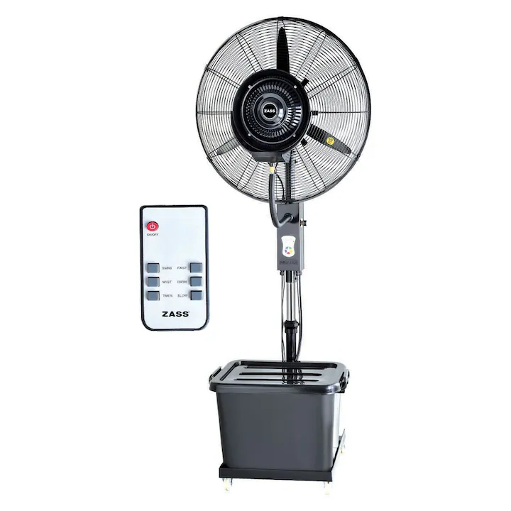 ventilator cu bazin de apa